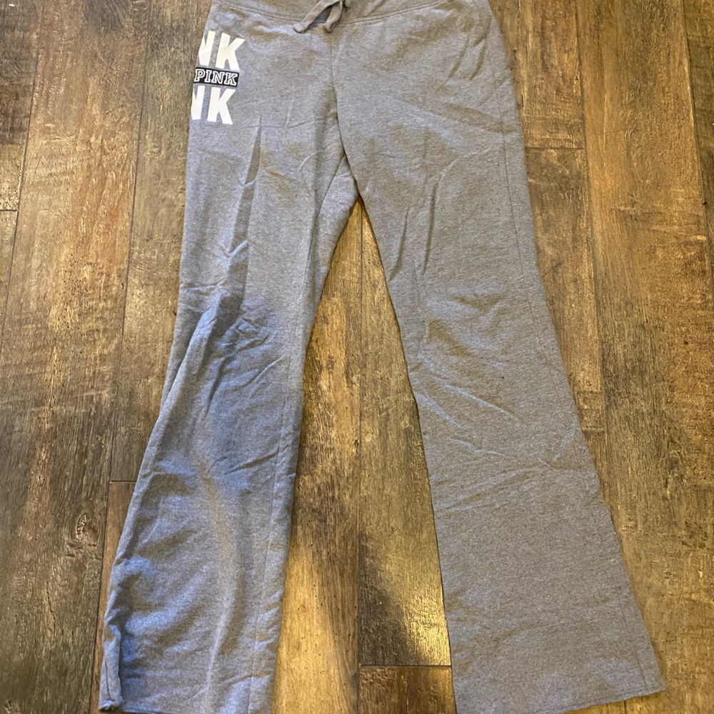 Victoria's Secret PINK flare sweatpants. Size M.